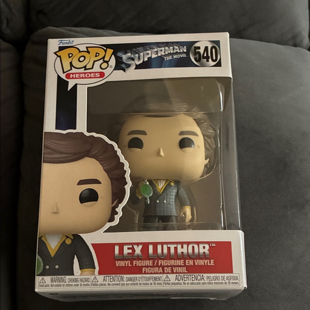 Funko Pop Heroes Lex Luthor in Gray Suit